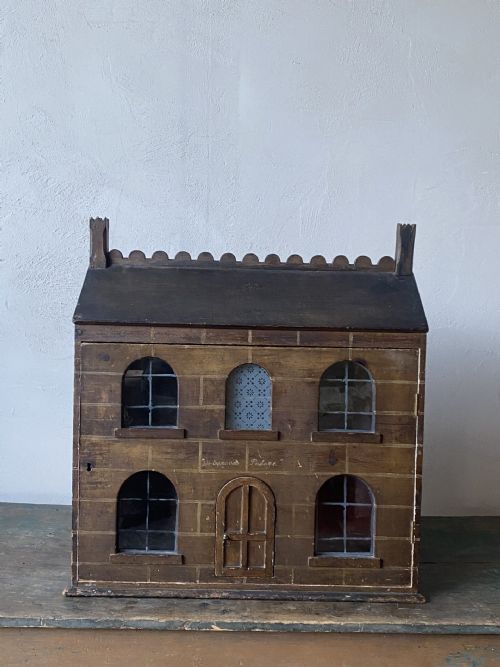 ANTIQUE ENGLISH 19THC DOLLS HOUSE - ADDITIONAL PHOTO 2