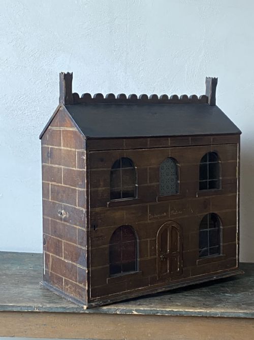 ANTIQUE ENGLISH 19THC DOLLS HOUSE - ADDITIONAL PHOTO 3