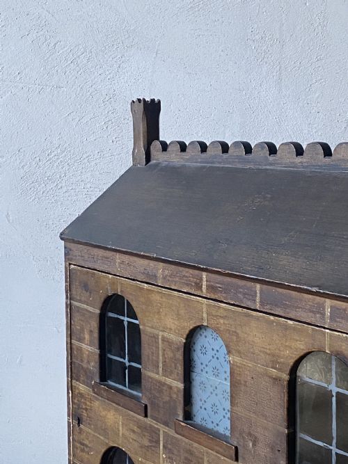 ANTIQUE ENGLISH 19THC DOLLS HOUSE - ADDITIONAL PHOTO 4