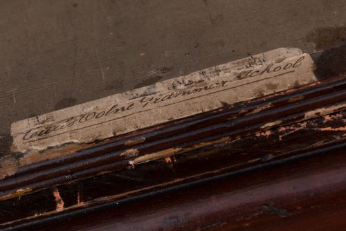 ANTIQUE PIGEON HOLE CUPBOARD - ADDITIONAL PHOTO 9
