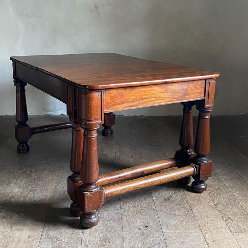 19THC MAHOGANY EXTENDING TABLE - ADDITIONAL PHOTO 2