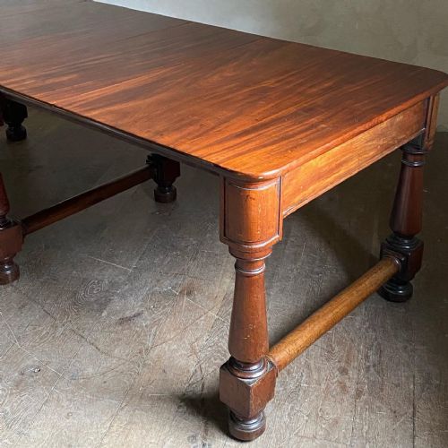 19THC MAHOGANY EXTENDING TABLE - ADDITIONAL PHOTO 5