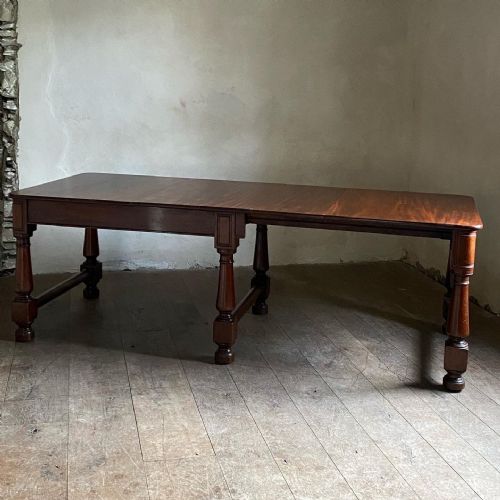 19THC MAHOGANY EXTENDING TABLE - ADDITIONAL PHOTO 7