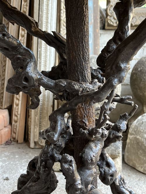 FOLK ART RUSTIC GROTTO JARDINIERE - ADDITIONAL PHOTO 2