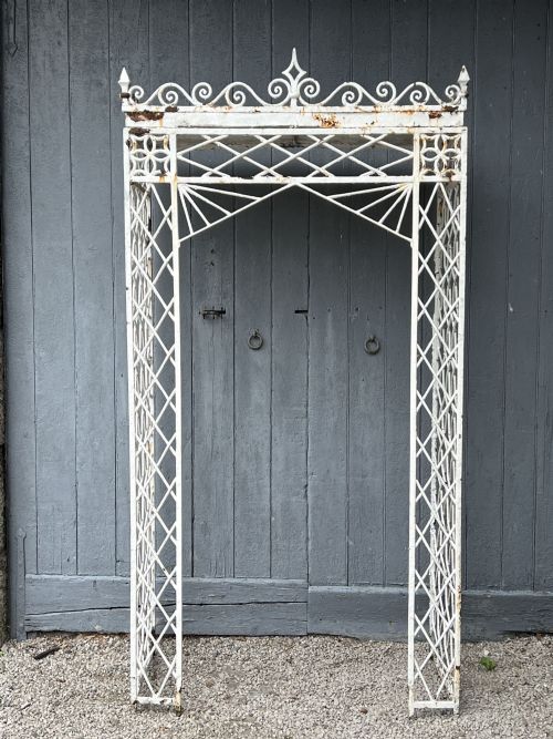 EARLY 19THC WROUGHT IRON PORCH - ADDITIONAL PHOTO 1