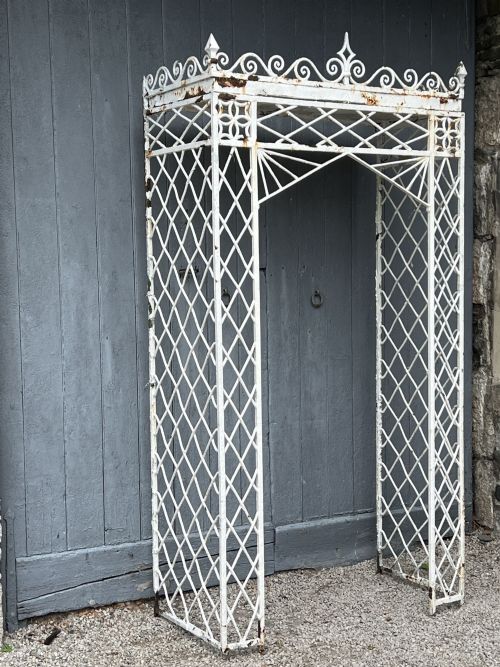 EARLY 19THC WROUGHT IRON PORCH - ADDITIONAL PHOTO 2