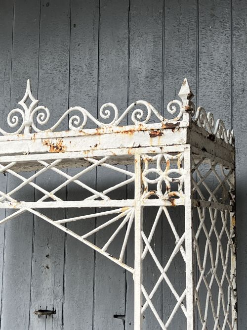 EARLY 19THC WROUGHT IRON PORCH - ADDITIONAL PHOTO 6