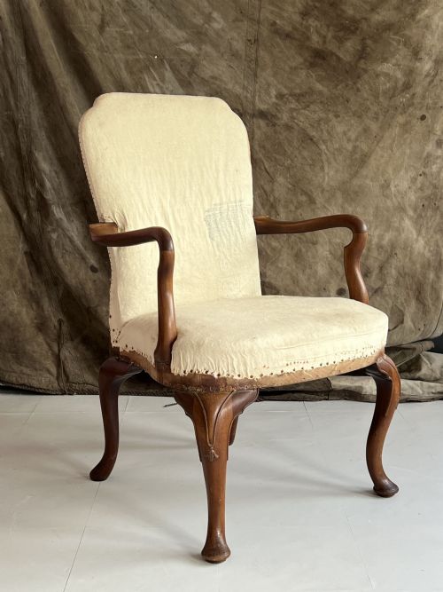 WALNUT ARMCHAIR - ADDITIONAL PHOTO 2