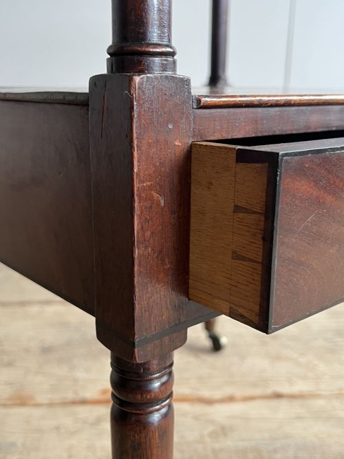REGENCY MAHOGANY ETAGERE WHATNOT - ADDITIONAL PHOTO 2