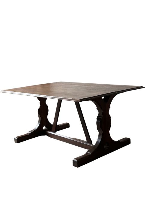 OAK ABBEY TRESTLE TABLE - ADDITIONAL PHOTO 5