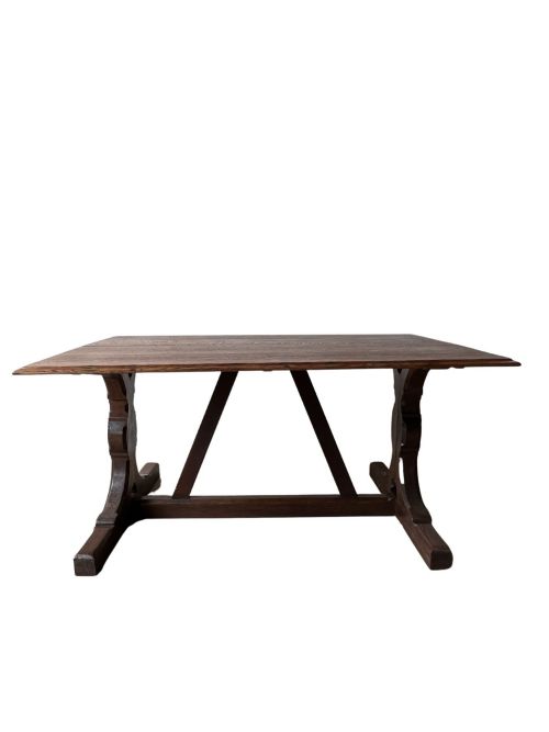 OAK ABBEY TRESTLE TABLE - ADDITIONAL PHOTO 6