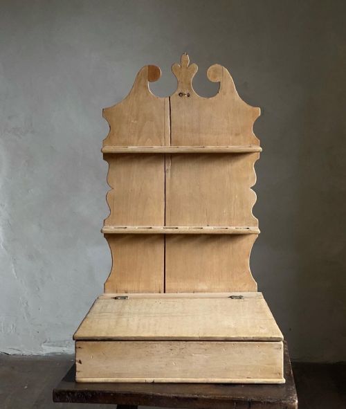 antique pine spoon rack - CATEGORY: ANTIQUE MISCELLANEOUS - DATED GEORGIAN