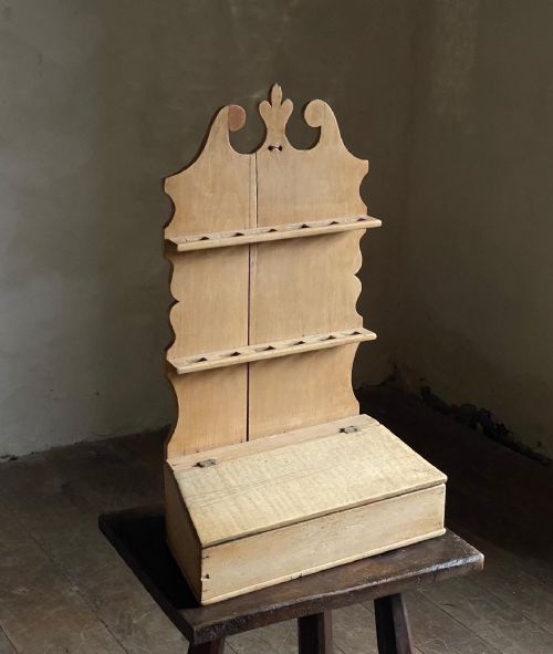 ANTIQUE PINE SPOON RACK - ADDITIONAL PHOTO 2