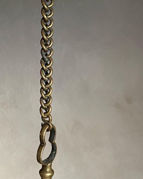 BRASS JUDENSTERN SABBATH LAMP - ADDITIONAL PHOTO 5