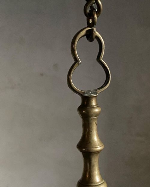 BRASS JUDENSTERN SABBATH LAMP - ADDITIONAL PHOTO 6