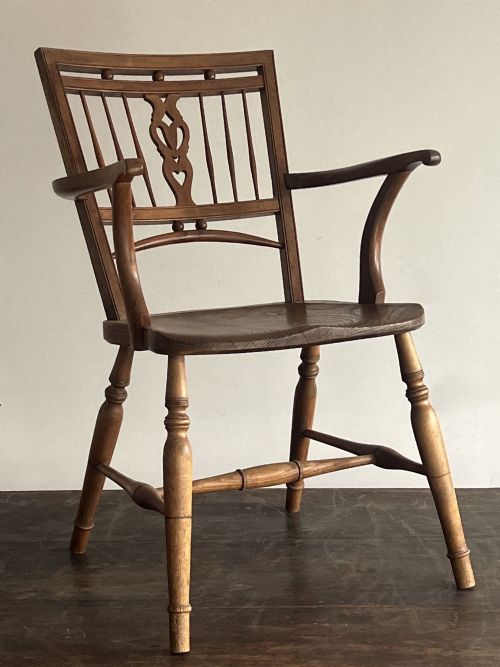 antique medlesham armchair - CATEGORY: ANTIQUE CHAIRS - DATED 19TH CENTURY