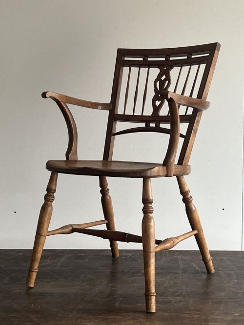 ANTIQUE MEDLESHAM ARMCHAIR - ADDITIONAL PHOTO 1