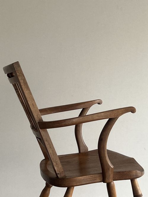 ANTIQUE MEDLESHAM ARMCHAIR - ADDITIONAL PHOTO 5