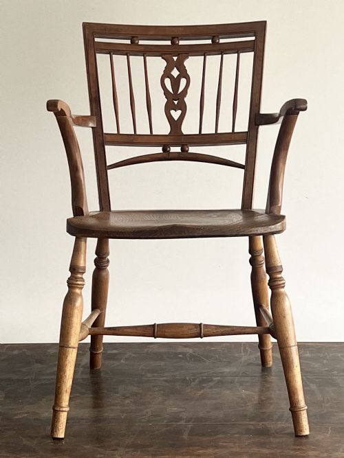 ANTIQUE MEDLESHAM ARMCHAIR - ADDITIONAL PHOTO 6