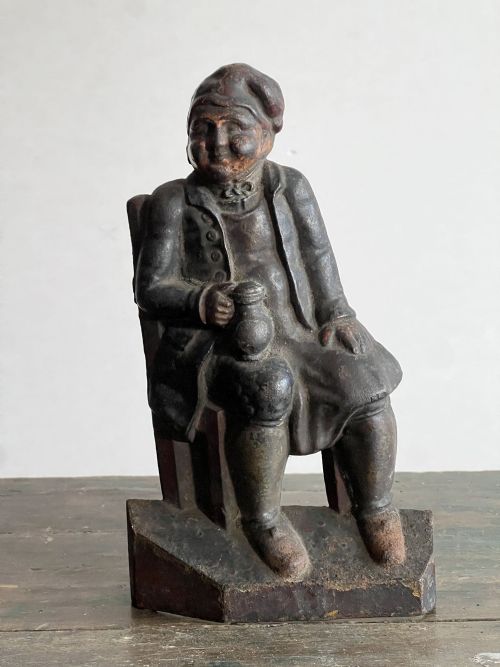 SOUTER JOHNNIE AND TAM OSHANTER CAST IRON DOOR STOPS - ADDITIONAL PHOTO 2