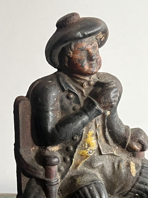 SOUTER JOHNNIE AND TAM OSHANTER CAST IRON DOOR STOPS - ADDITIONAL PHOTO 3