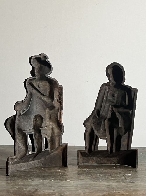 SOUTER JOHNNIE AND TAM OSHANTER CAST IRON DOOR STOPS - ADDITIONAL PHOTO 5