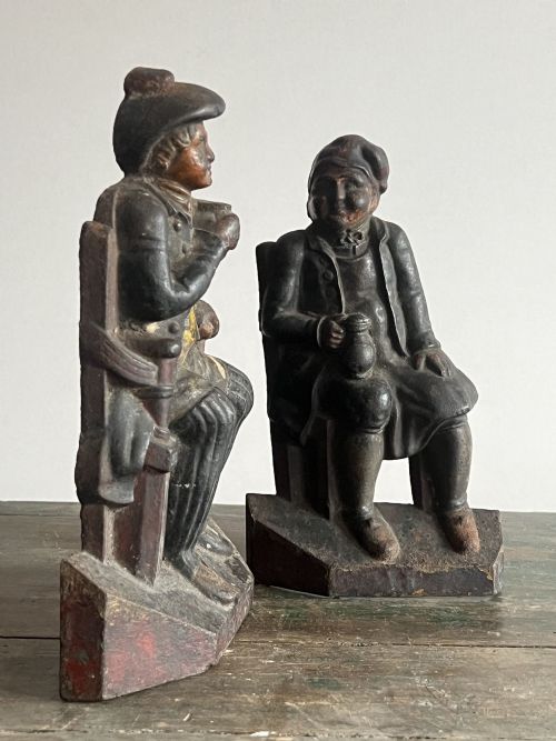 SOUTER JOHNNIE AND TAM OSHANTER CAST IRON DOOR STOPS - ADDITIONAL PHOTO 6