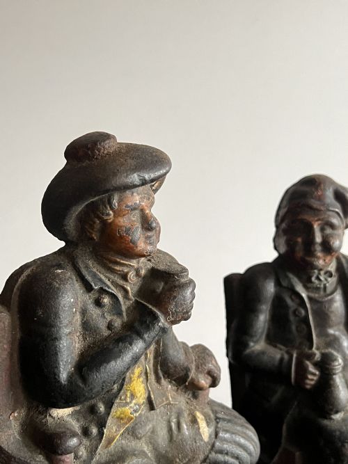 SOUTER JOHNNIE AND TAM OSHANTER CAST IRON DOOR STOPS - ADDITIONAL PHOTO 7
