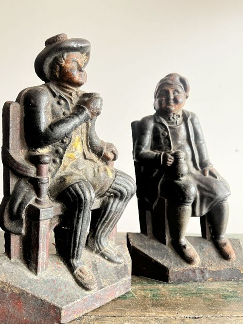SOUTER JOHNNIE AND TAM OSHANTER CAST IRON DOOR STOPS - ADDITIONAL PHOTO 8