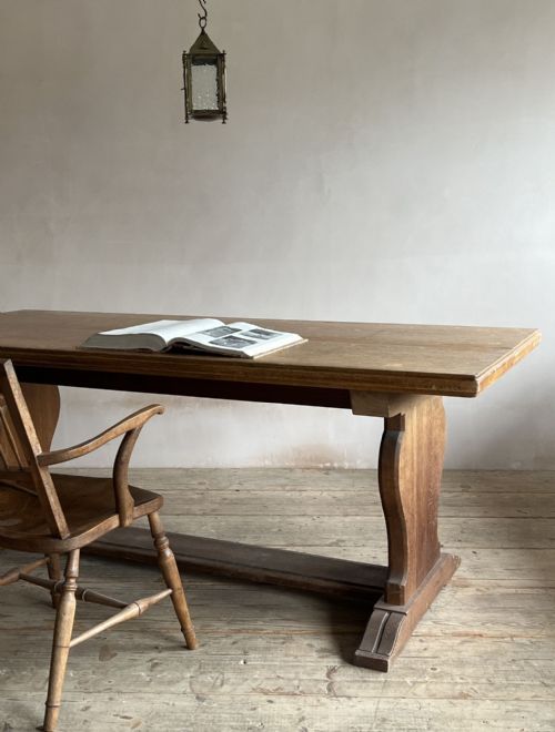20THC OAK TABLE BY HEALS - ADDITIONAL PHOTO 3