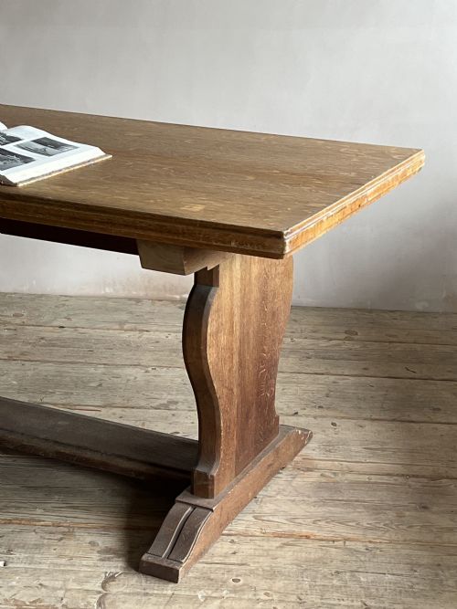 20THC OAK TABLE BY HEALS - ADDITIONAL PHOTO 4
