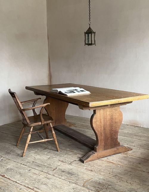 20THC OAK TABLE BY HEALS - ADDITIONAL PHOTO 5