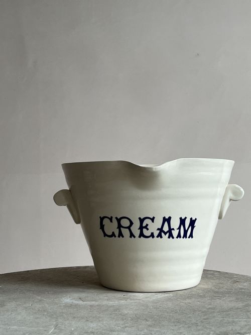 IRONSTONE CREAM PAIL - ADDITIONAL PHOTO 2