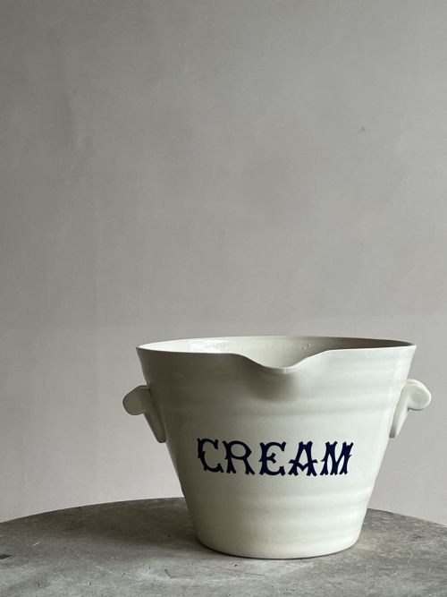 IRONSTONE CREAM PAIL - ADDITIONAL PHOTO 3