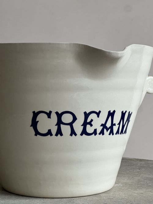 IRONSTONE CREAM PAIL - ADDITIONAL PHOTO 4