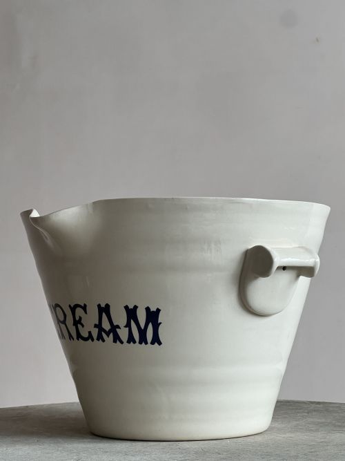 IRONSTONE CREAM PAIL - ADDITIONAL PHOTO 5