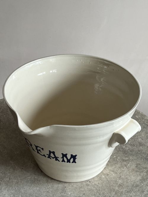 IRONSTONE CREAM PAIL - ADDITIONAL PHOTO 6