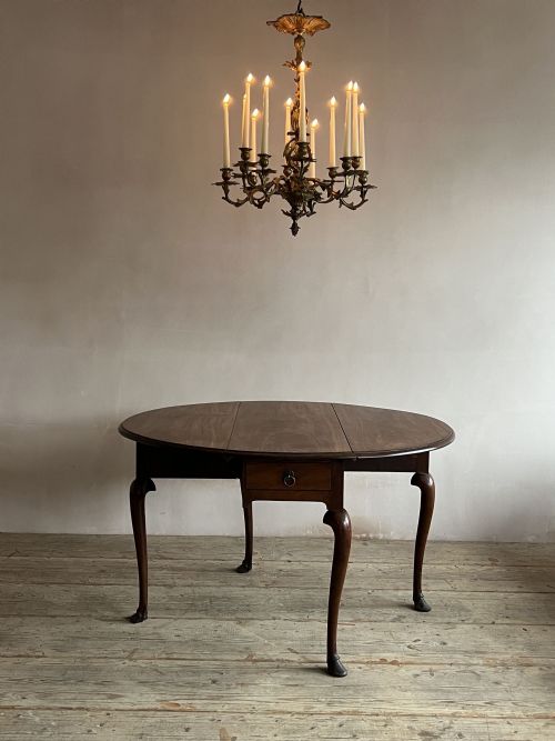 12 ARM GILT BRASS CANDELABRA - ADDITIONAL PHOTO 6