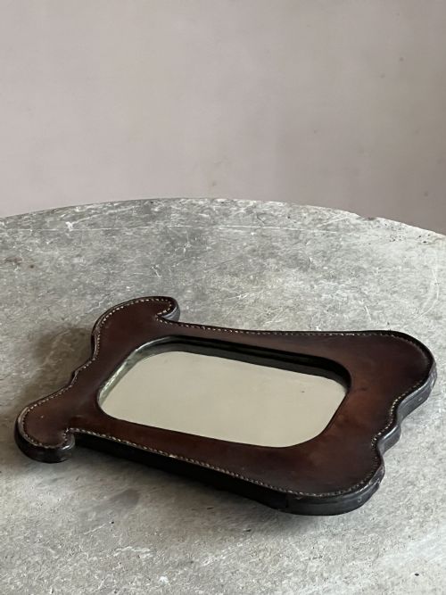 LEATHER CAMPAIGN MIRROR - ADDITIONAL PHOTO 6