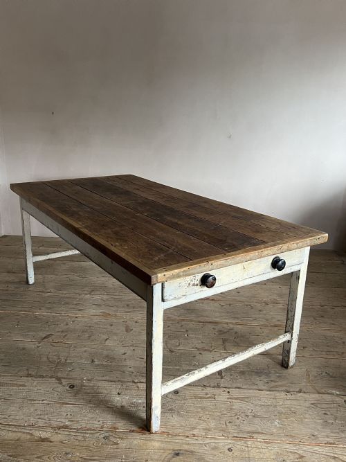 19THC SCRUB TOP KITCHEN TABLE - ADDITIONAL PHOTO 2