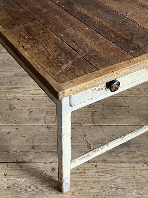 19THC SCRUB TOP KITCHEN TABLE - ADDITIONAL PHOTO 3
