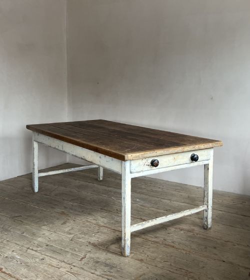 19THC SCRUB TOP KITCHEN TABLE - ADDITIONAL PHOTO 5