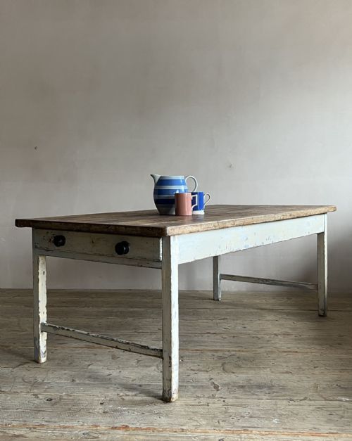19THC SCRUB TOP KITCHEN TABLE - ADDITIONAL PHOTO 7