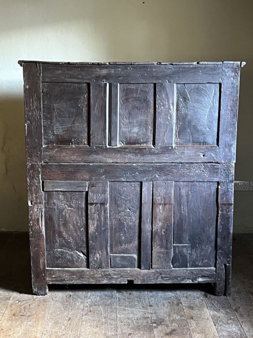 17THC OAK PRESS OR COURT CUPBOARD - ADDITIONAL PHOTO 9