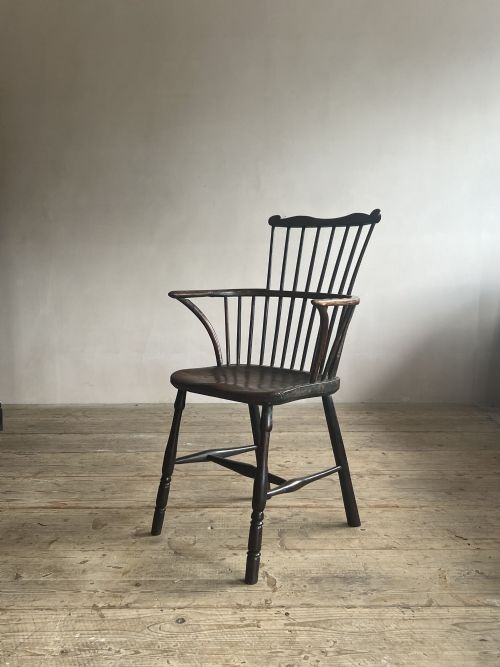 18THC COMB BACK WINDSOR CHAIR - ADDITIONAL PHOTO 3