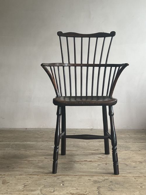 18THC COMB BACK WINDSOR CHAIR - ADDITIONAL PHOTO 4