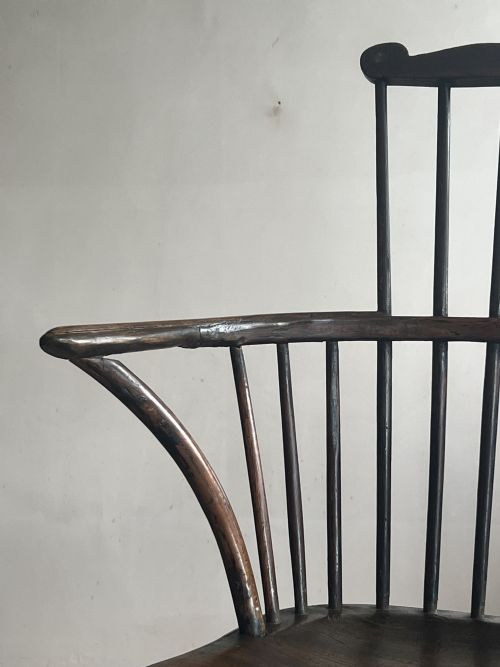 18THC COMB BACK WINDSOR CHAIR - ADDITIONAL PHOTO 5