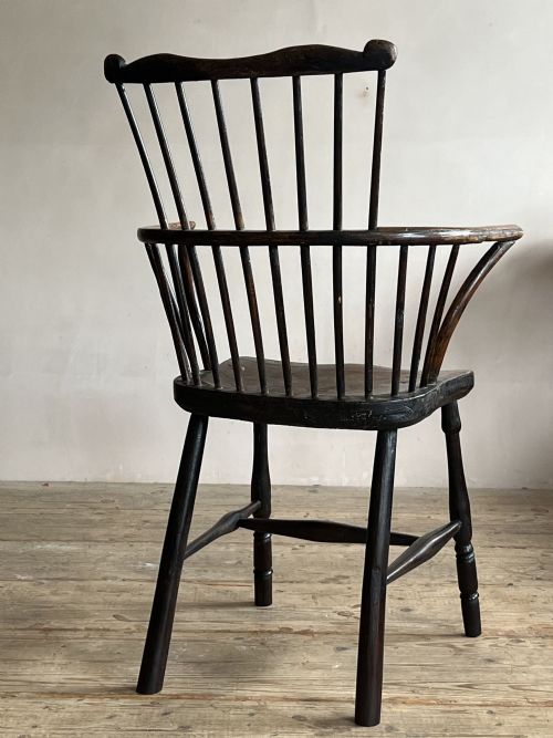 18THC COMB BACK WINDSOR CHAIR - ADDITIONAL PHOTO 7