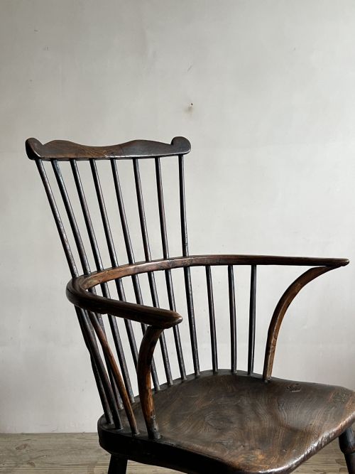 18THC COMB BACK WINDSOR CHAIR - ADDITIONAL PHOTO 8