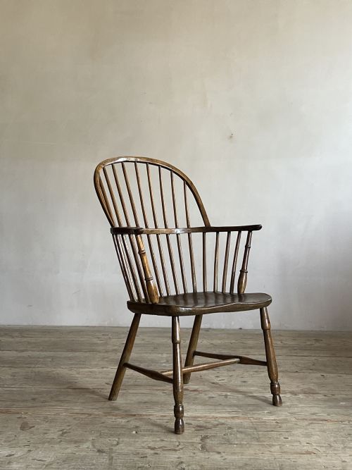 18thc westcountry stick back windsor chair - CATEGORY: ANTIQUE CHAIRS - DATED GEORGIAN